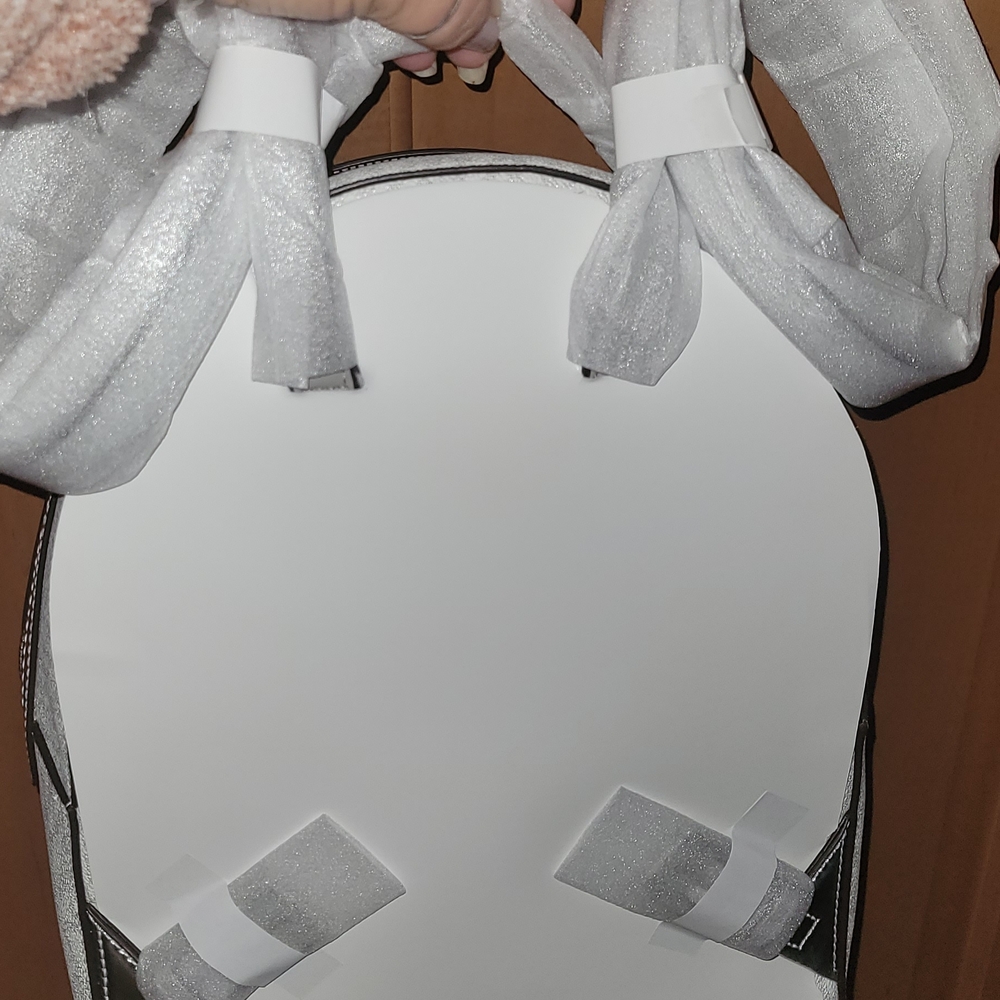 Michael Kors Elegant Gray Backpack - Picture 6 of 7